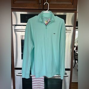 Vineyard Vines Mens Broadfield 1/2 Zip (Medium)
